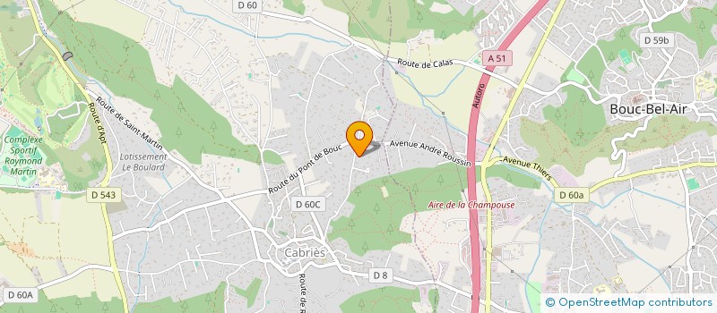 localisation de l'entreprise PASBRAPAS  CABRIES