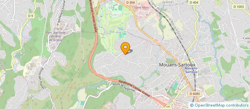 localisation de l'entreprise PASCAIRE  MOUANS-SARTOUX