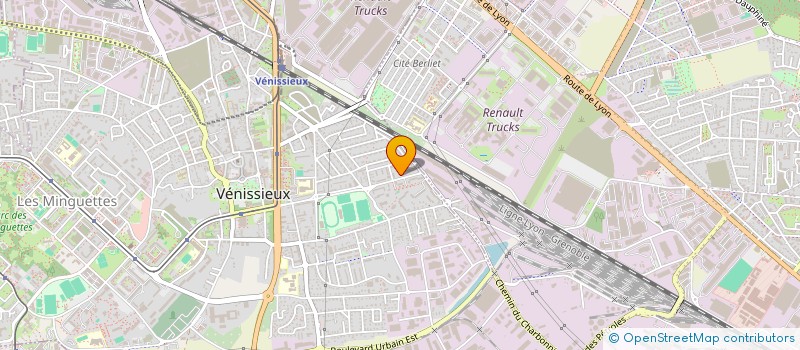 localisation de l'entreprise PASCAL 42 69  VENISSIEUX