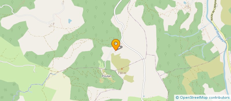 localisation de l'entreprise PASCAL  VABRES-L ABBAYE