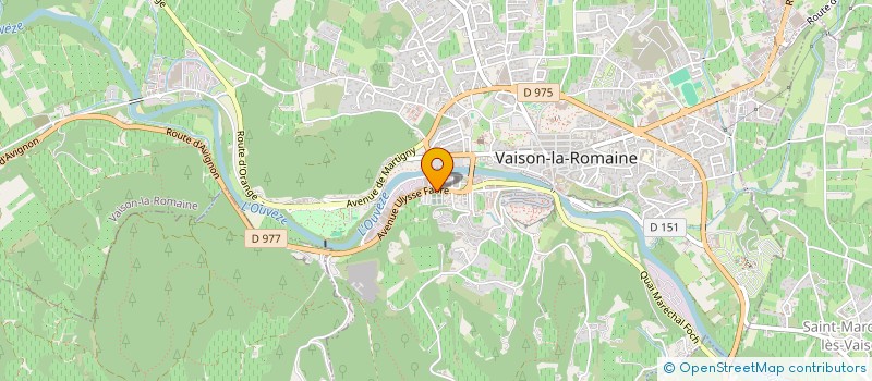 localisation de l'entreprise PASCAL  VAISON-LA-ROMAINE