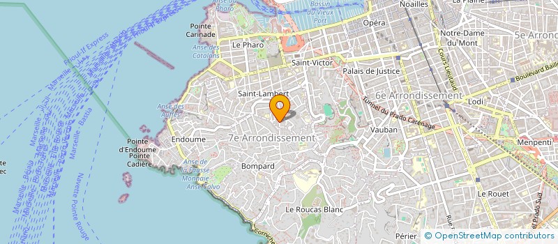 localisation de l'entreprise PASCAL 7E  MARSEILLE 7EME