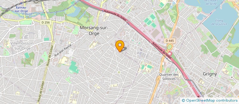 localisation de l'entreprise PASCAL BAK  MORSANG-SUR-ORGE