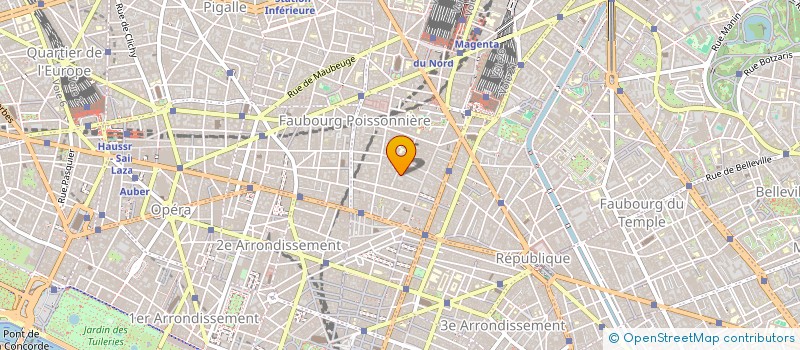 localisation de l'entreprise PASCAL BARRET INVESTISSEMENTS  PARIS