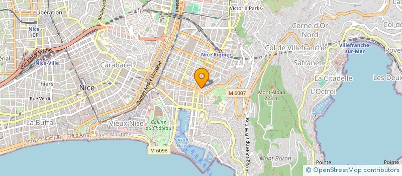 localisation de l'entreprise PASCAL BATIMENT PLOMBERIE à NICE