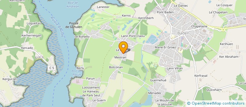 localisation de l'entreprise PASCAL BLANC CONSEIL  BADEN