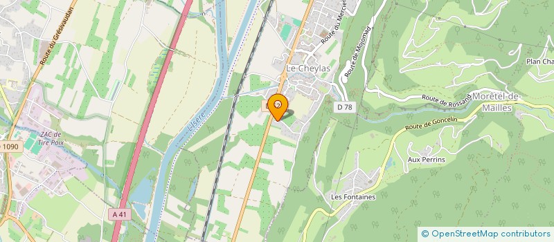 localisation de l'entreprise PASCAL BONINO ET KARINE PICARD  THEYS