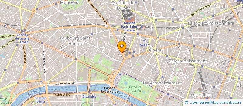 localisation de l'entreprise PASCAL CHADENET AVOCAT  PARIS