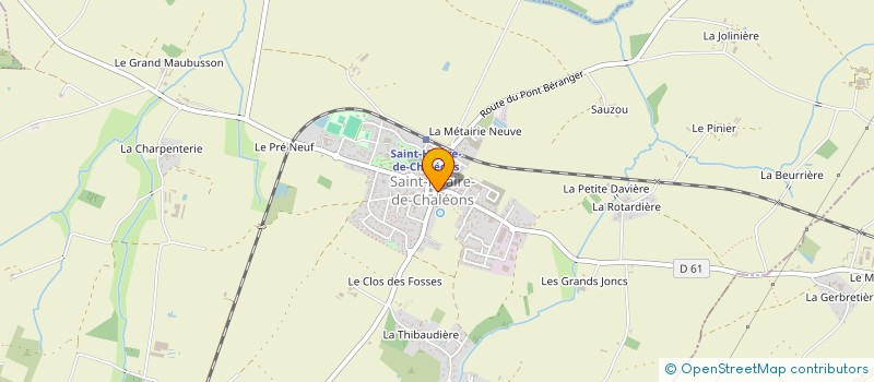 localisation de l'entreprise PASCAL CHAILLOU à SAINT-HILAIRE-DE-CHALEONS