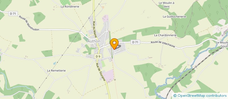 localisation de l'entreprise PASCAL CORP  AUTHON