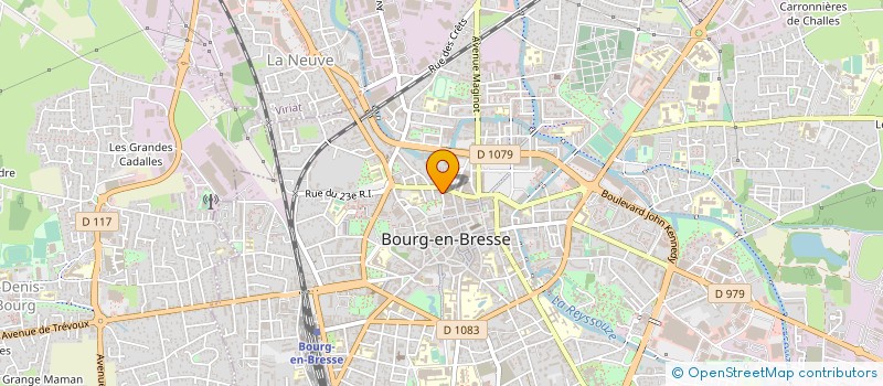 localisation de l'entreprise PASCAL DEBARD AUDITION à BOURG-EN-BRESSE