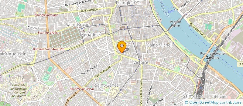 localisation de l'entreprise PASCAL DECOMBIS CONSEIL à BORDEAUX