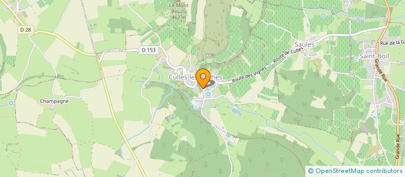 localisation de l'entreprise PASCAL DEGUEURCE à CULLES-LES-ROCHES