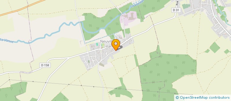 localisation de l'entreprise PASCAL DISTILLATION  NEUVILLE SUR VANNE