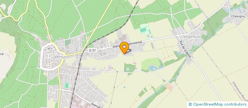 localisation de l'entreprise PASCAL DOQUET  BLANCS-COTEAUX