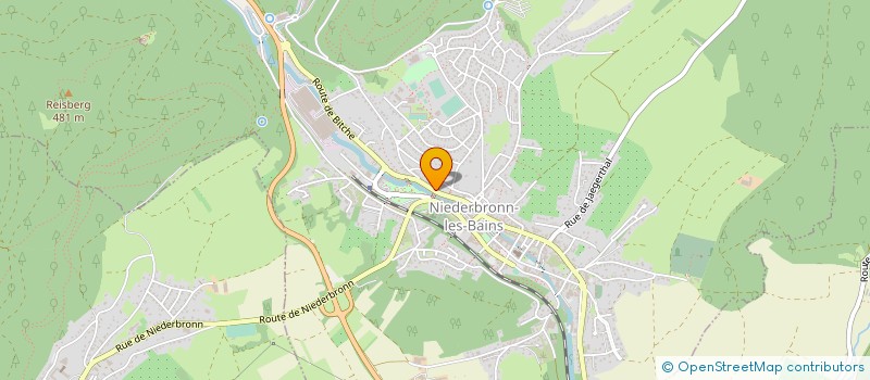 localisation de l'entreprise PASCAL ET CATHERINE à NIEDERBRONN-LES-BAINS