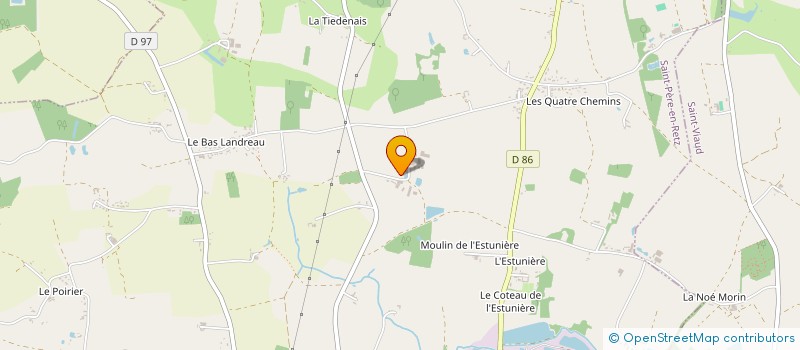 localisation de l'entreprise PASCAL EVAIN à SAINT-PERE-EN-RETZ