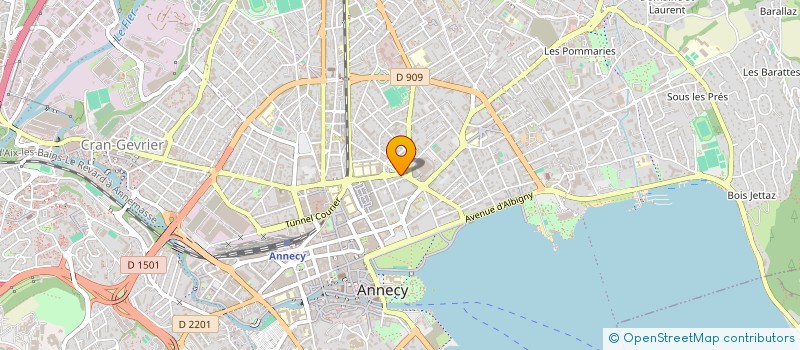 localisation de l'entreprise PASCAL FALLARA, NOTAIRE, ASSOCIE D'UNE SOCIETE CIVILE PROFESSIONNELLE TITULAIRE D'UN OFFICE NOTARIAL à ANNECY