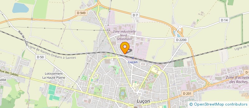 localisation de l'entreprise PASCAL FORESTIER à LUCON