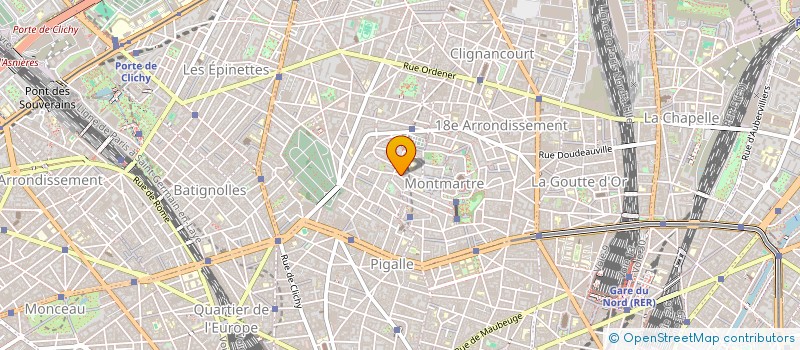 localisation de l'entreprise PASCAL GRASSO ARCHITECTURES  PARIS