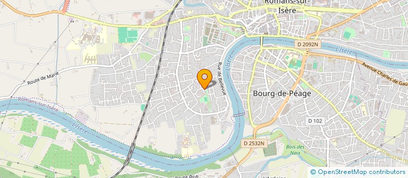 localisation de l'entreprise PASCAL JEAN-NOEL  ROMANS-SUR-ISERE