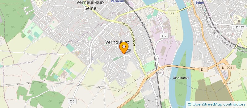 localisation de l'entreprise PASCAL LAS CREATIONS à VERNOUILLET