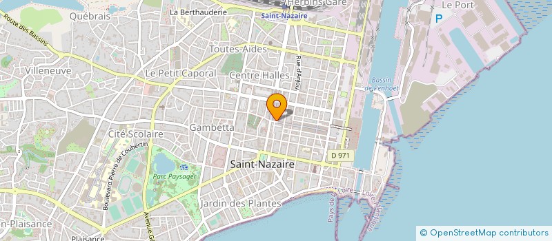 localisation de l'entreprise PASCAL LE ROL DISTRIBUTION à SAINT-NAZAIRE