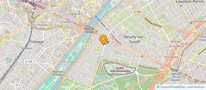 localisation de l'entreprise PASCAL LEGRIS CONSEIL ET ASSOCIES à NEUILLY SUR SEINE