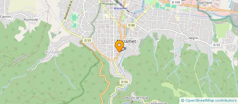 localisation de l'entreprise PASCAL LEVEJAC  CASTRES