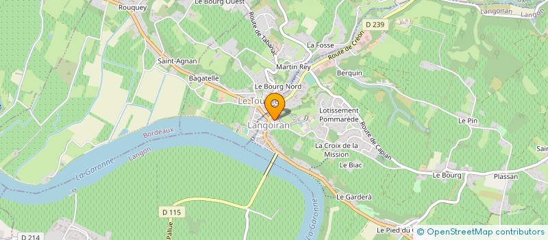 localisation de l'entreprise PASCAL LOUVET ACOUSTIQUE à VILLENAVE-DE-RIONS