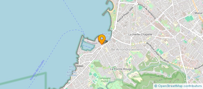 localisation de l'entreprise PASCAL-MARIE à MARSEILLE 8EME