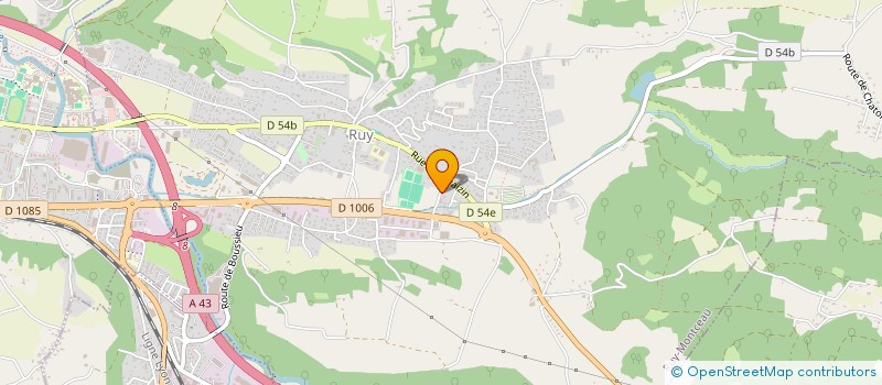 localisation de l'entreprise PASCAL & MARIE  RUY-MONTCEAU