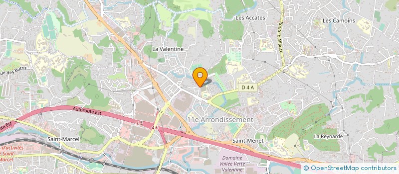 localisation de l'entreprise PASCAL MATERIAUX ET OCCASIONS à MARSEILLE 11EME