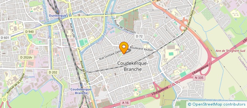 localisation de l'entreprise PASCAL MISEROLE  COUDEKERQUE-BRANCHE