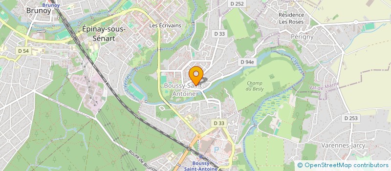 localisation de l'entreprise PASCAL MONTAGE & SERVICES  BOUSSY-SAINT-ANTOINE