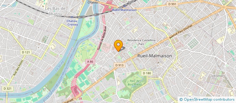 localisation de l'entreprise PASCAL OLLIER CONSULTING  RUEIL-MALMAISON