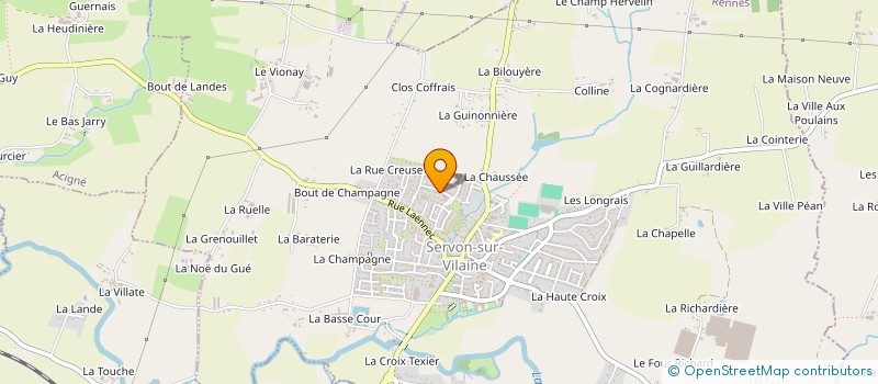 localisation de l'entreprise PASCAL PAINEAU  NOYAL-SUR-VILAINE