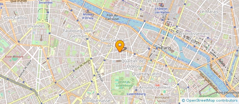 localisation de l'entreprise PASCAL PINCEMIN CONSEIL  PARIS