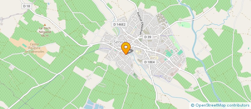 localisation de l'entreprise PASCAL PLOMBERIE SERVICE à SERVIAN
