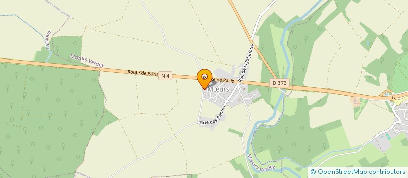 localisation de l'entreprise PASCAL PNEUS  MURS-VERDEY