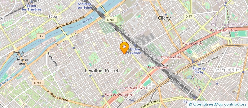 localisation de l'entreprise PASCAL RENOVATION à LEVALLOIS PERRET