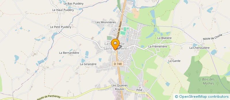 localisation de l'entreprise PASCAL SANTUCCI, NOTAIRE  LA CHAPELLE-SAINT-LAURENT