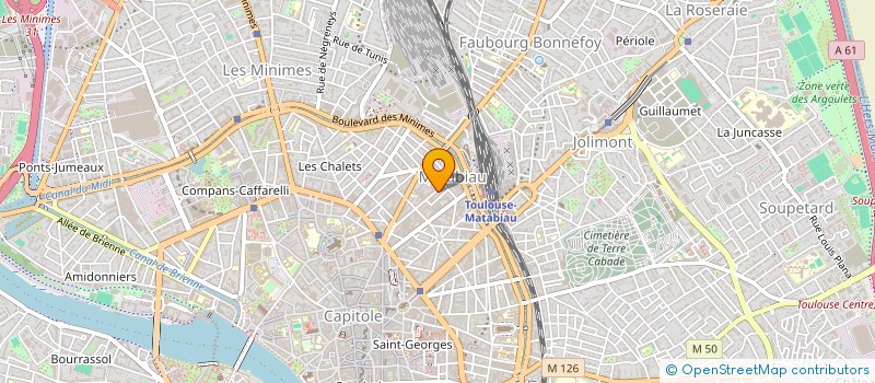 localisation de l'entreprise PASCAL SARRON à TOULOUSE