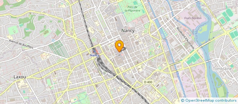 localisation de l'entreprise PASCAL SCI  NANCY