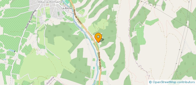 localisation de l'entreprise PASCAL SERVICE  ALBA-LA-ROMAINE