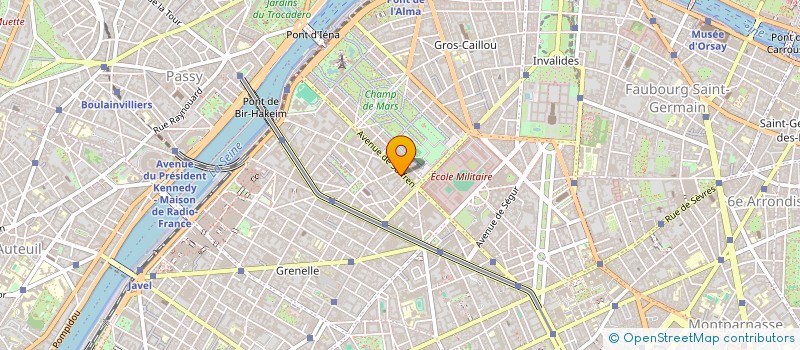 localisation de l'entreprise PASCALE  PARIS