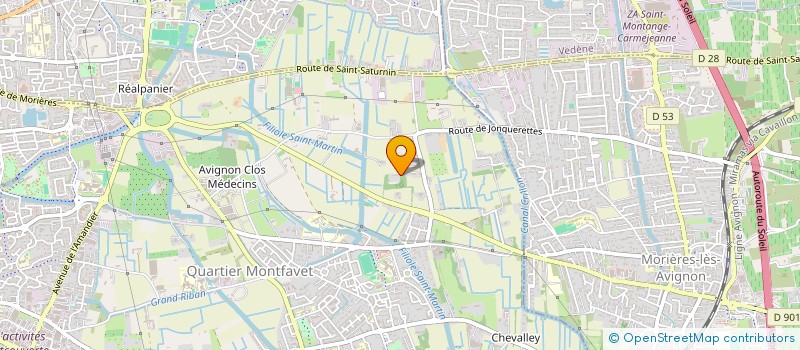 localisation de l'entreprise PASCALE FAYOL  AVIGNON