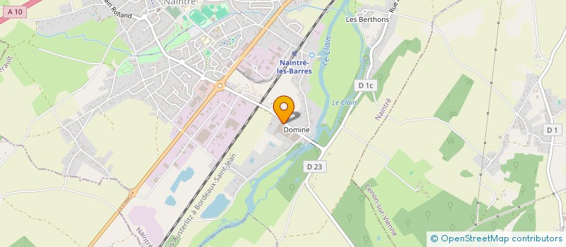 localisation de l'entreprise PASCALEXIA  NAINTRE