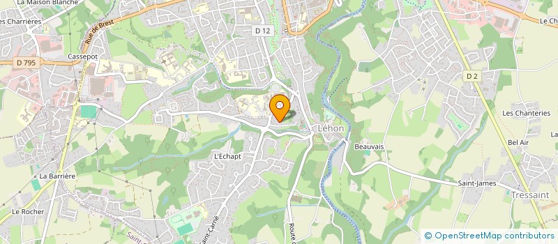 localisation de l'entreprise PASCALI  DINAN