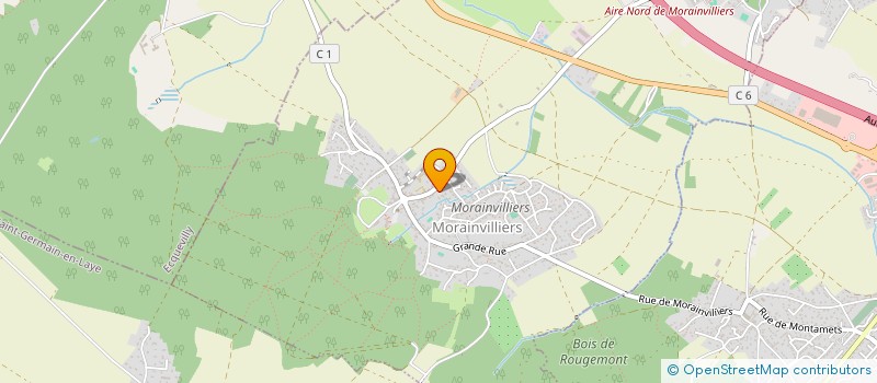 localisation de l'entreprise PASCALINE  MORAINVILLIERS